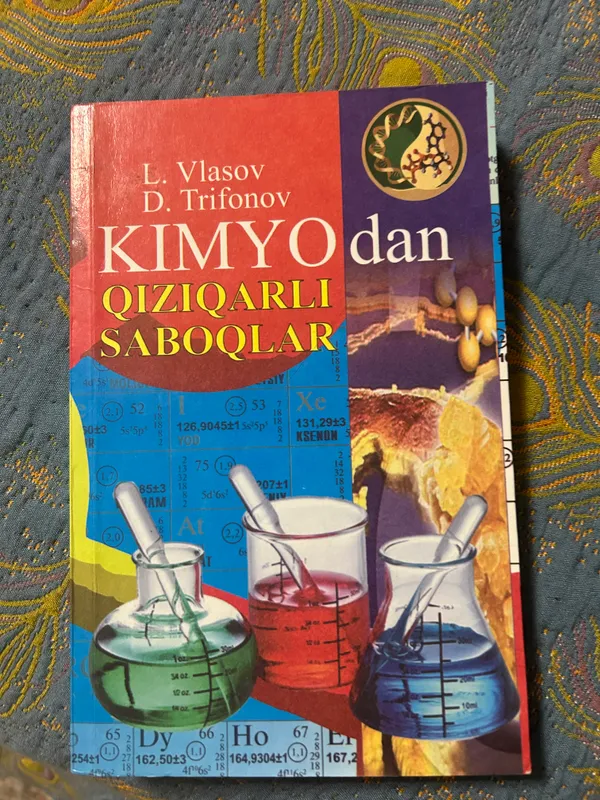 Kimyo haqida qiziqarli kitob