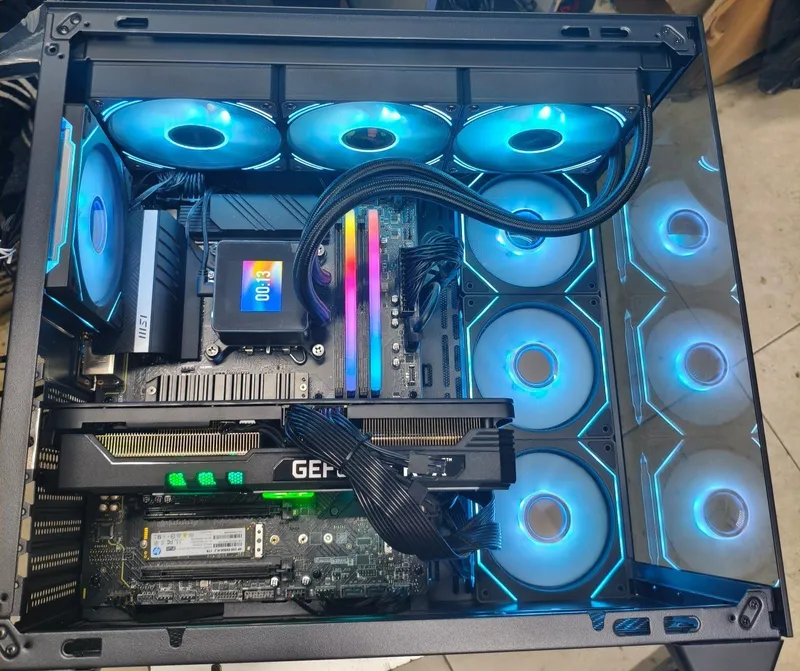 Кес i5 14600kf, 32gb ddr5, ssd 1tb, rtx 3070ti , 1000w Gold blok 3