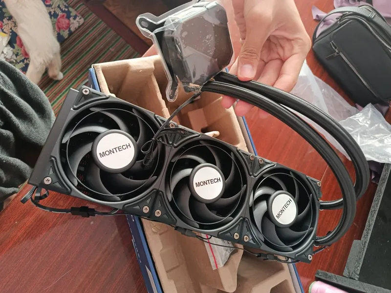 Водяное охлаждение Montech HyperFlow silent 360 — фото 3 Водяное охлаждение Montech HyperFlow silent 360 — фото 3