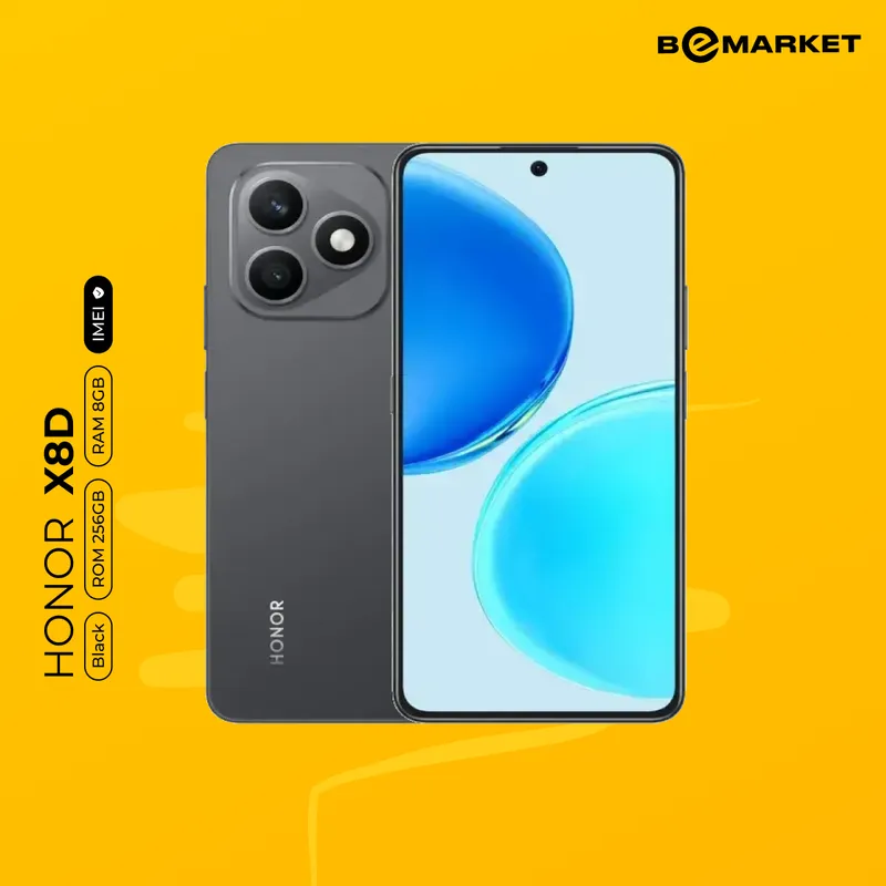 Honor X8d, Black, 8/256 GB