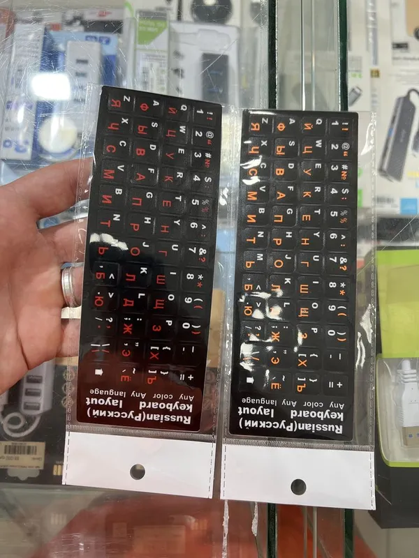Наклейки на клавиатуру наклейки на ноутбк — фото 5