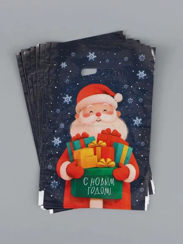 Sovg‘a paketlari, 10 dona to‘plam, 20 x 30 sm 5