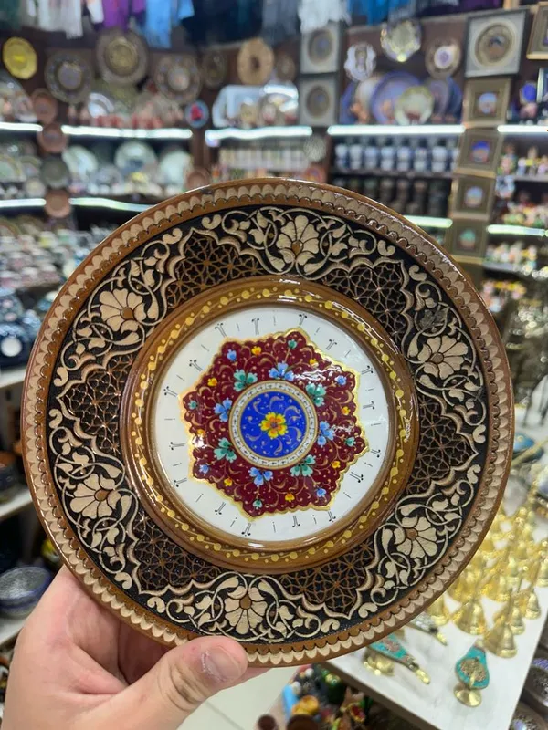 Yongoq darahtidan qilingan yogoch laganlar — фото 4
