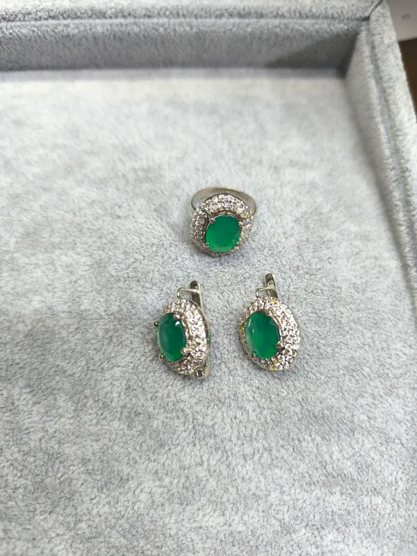 комплект из серебра 925 пробы