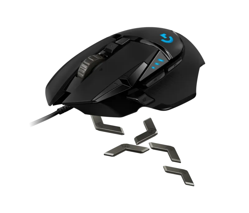 Logitech G502 Hero o‘yin sichqonchasi 5 Logitech G502 Hero o‘yin sichqonchasi 5