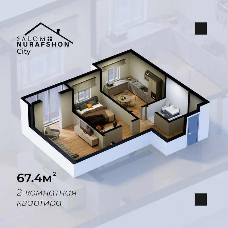 10 ta xonadon uchun aksiya