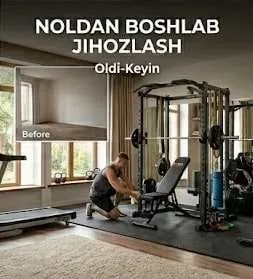 Uyingiz Uchun Mukammal Sport Zali — Noldan Boshlab Jihozlaymiz — фото 6