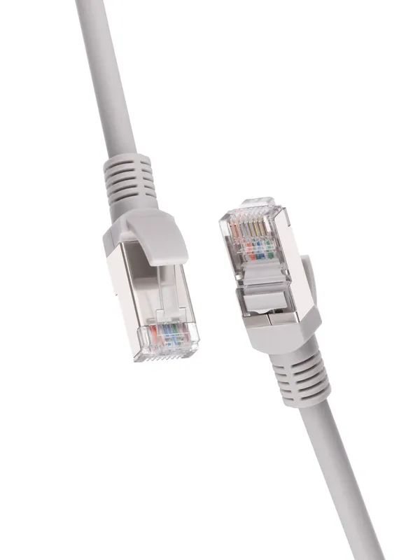 Сетевой кабель 2E CAT 5e FTP, экранированный, 2 м, RJ-45, серый 4