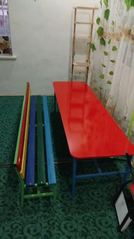 Bolalar maydonchasi va o‘yingohi kacheli karusel sirpanchiq — фото 5