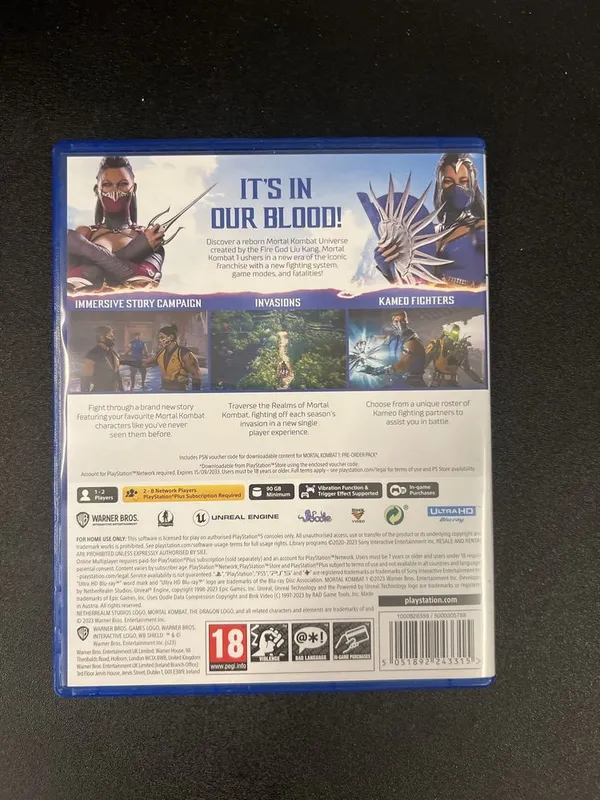Диск Mortal Kombat 1 — фото 2