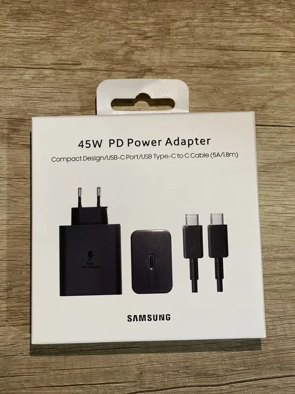 ORIGINAL Samsung adapter + kabel 1
