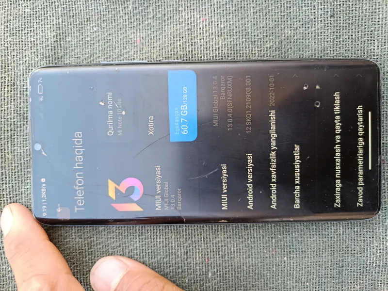 mi note 10lite 2