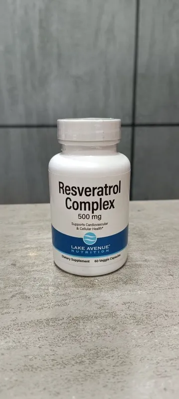 Lake avenue resveratrol complex 500 mg 60 veg caps