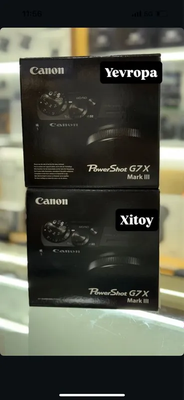 Canon powershot g7x mark III