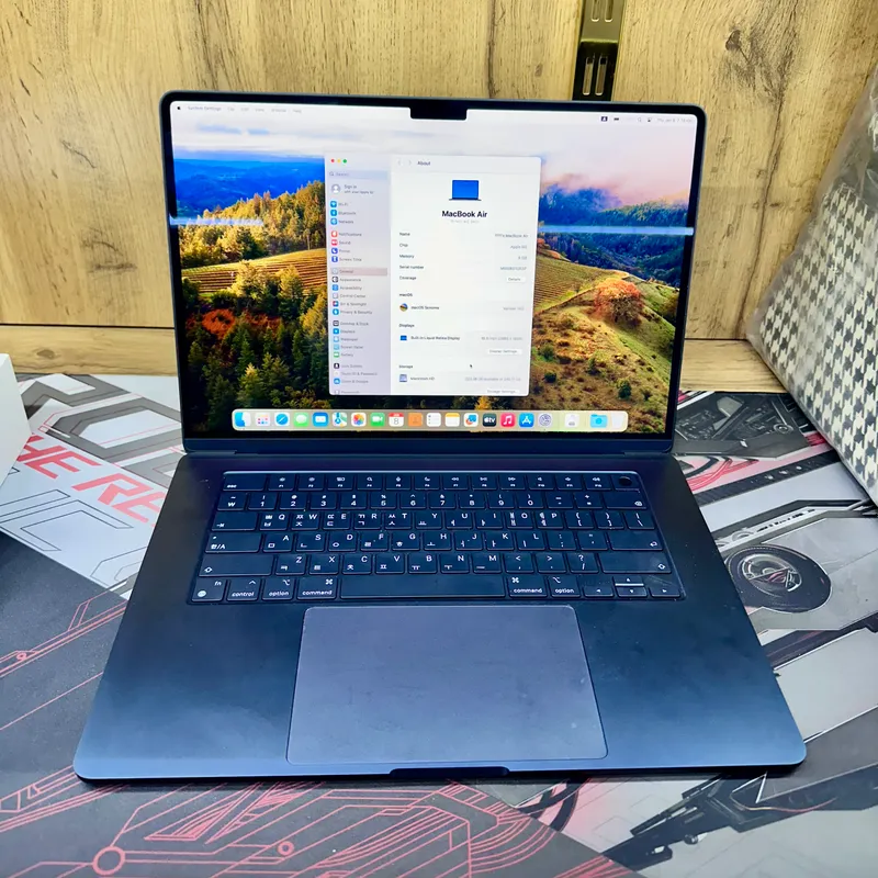 MacBook Air M2 Midnight 15 дюймов (MacBook-Apple) 3 MacBook Air M2 Midnight 15 дюймов (MacBook-Apple) 3