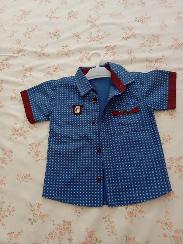 Стильная турецкая рубашка для  (3-4лет)