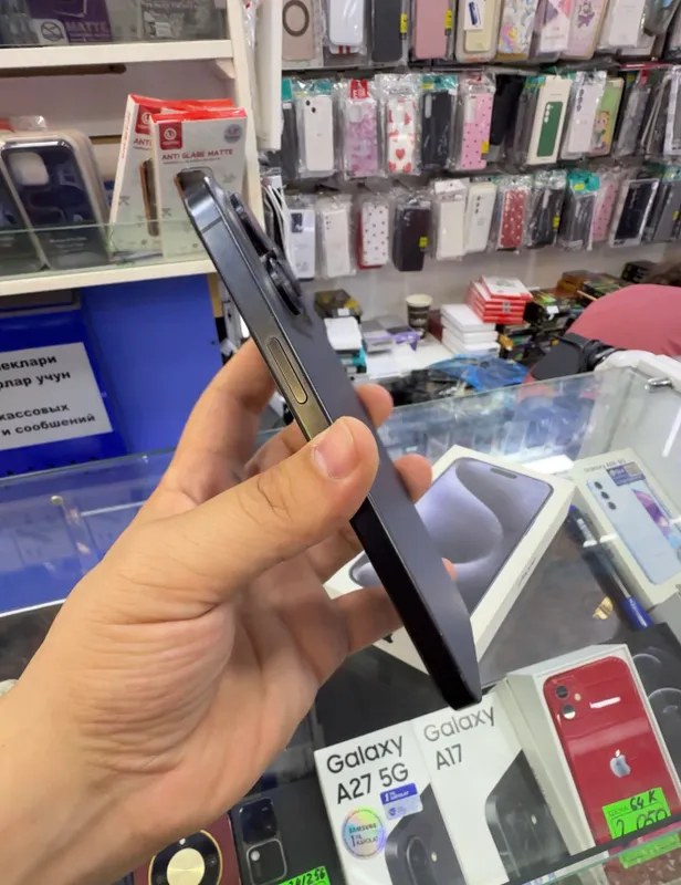 i̇phone 15 pro max 256 gb 4