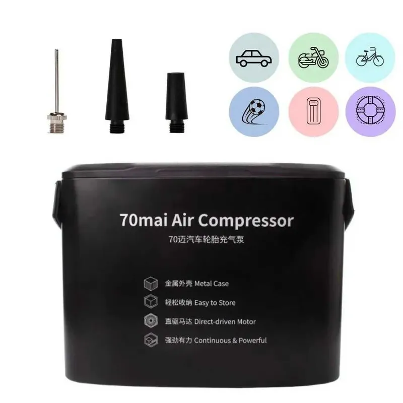 Kuchli avtomobil kompressori/nasosi Xiaomi 70mai Air Compressor Midrive TP01 2 Kuchli avtomobil kompressori/nasosi Xiaomi 70mai Air Compressor Midrive TP01 2