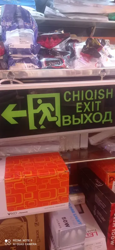 Chiqish Exit выход (220w) — фото 3