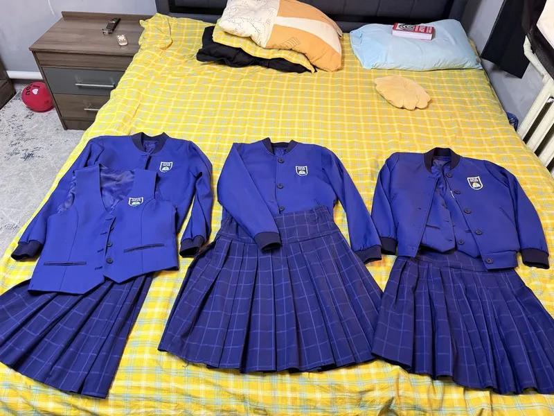 Maktab forma Yubka jaket Kastyum