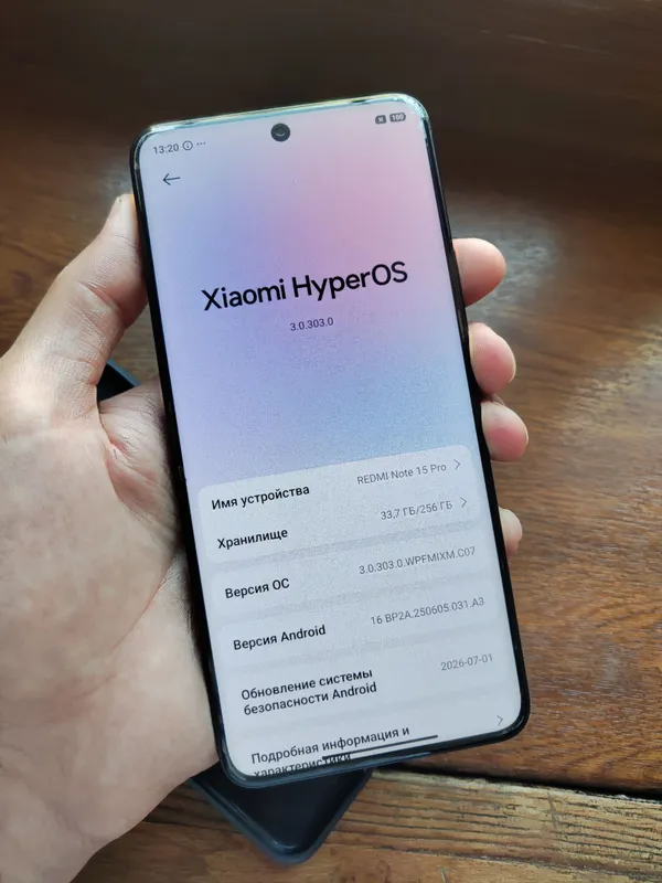 Redmi Note 15 Pro 8/256 ГБ, почти новый 3 Redmi Note 15 Pro 8/256 ГБ, почти новый 3