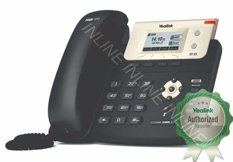 IP телефон Yealink SIP-T21 E2 (форма оплаты-любая, гарантия 1 год)