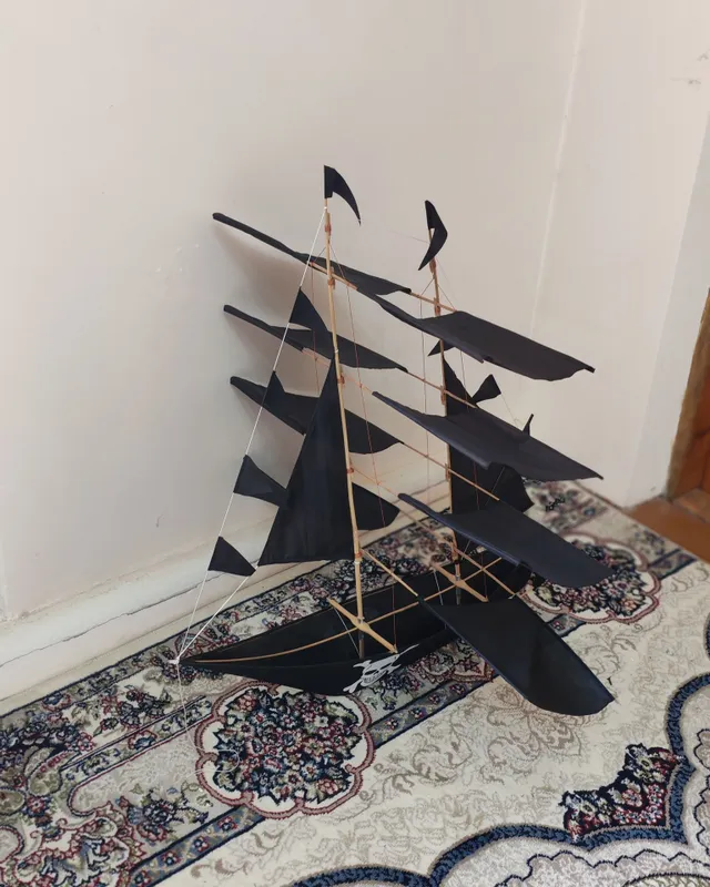 Воздушный корабл(варрак) балийский ручной работа 2 Воздушный корабл(варрак) балийский ручной работа 2