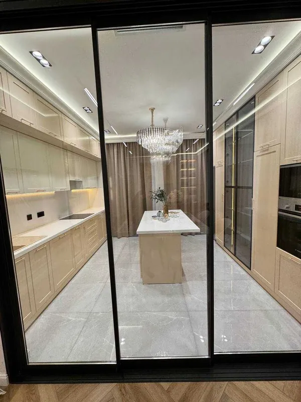 Сдам шикарную 2х ком кв-ру 4/12 Жк Mirabad Avenue ор-р метро Айбек А1 — фото 4