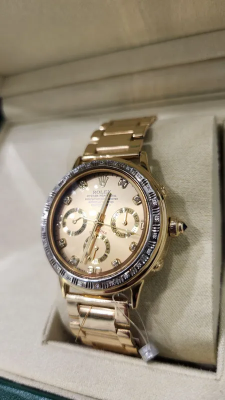 Женские золотые часы Rolex. — фото 1