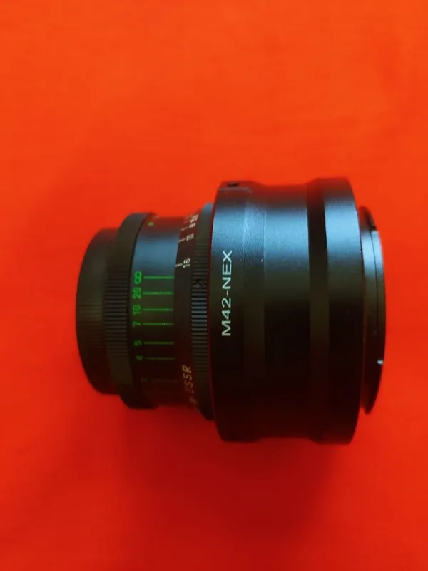 Объектив Гелиос 44М 58/2.0 + Canon -M42 адаптер
