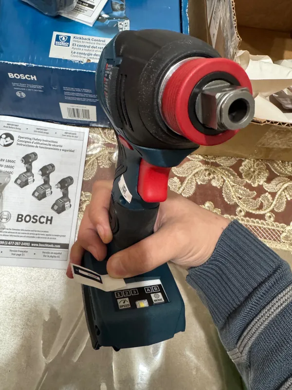 Bosch GDX18V-210 C, гайковерт /шуруповерт 1/4”–1/2”, 3 скорости 1