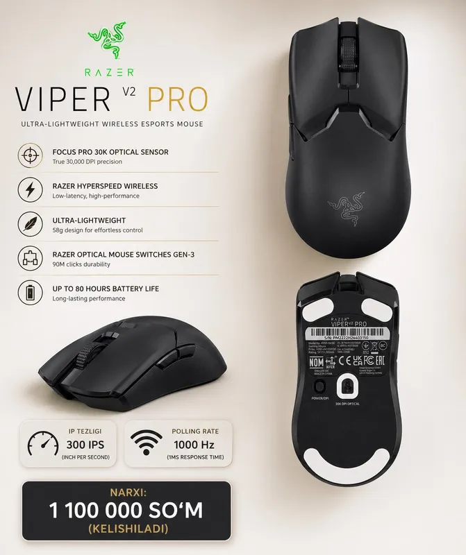 Viper v2 Pro Mishka