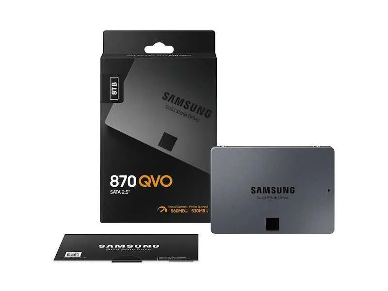 Samsung 8TB sata ssd QVO
