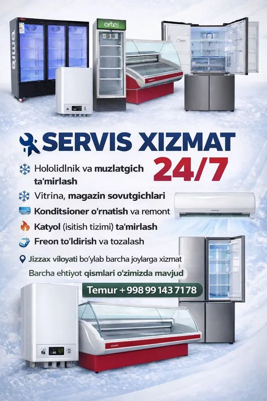 remont xaladelnik va muzlatgichlar barcha turdagi — фото 4
