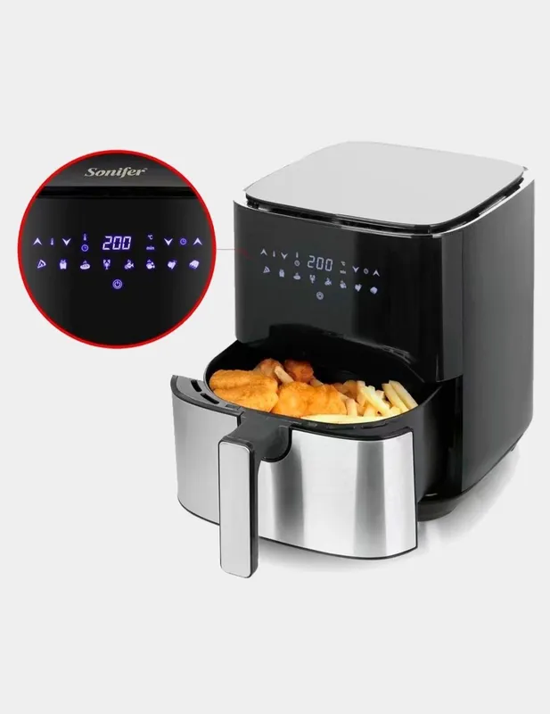 Аэрогриль Фритюрница Мультиварка sonifer sf-1014 Air Fryer aerogril 3 Аэрогриль Фритюрница Мультиварка sonifer sf-1014 Air Fryer aerogril 3