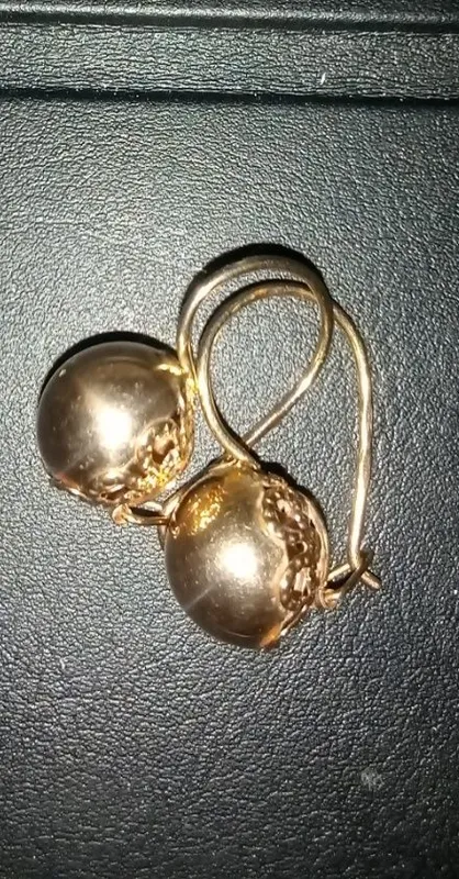 Продам золопые сережки