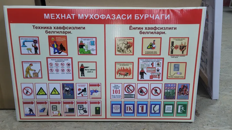 Инфо стенды: техника безопасности, охрана труда, пожарная безопасность — фото 7