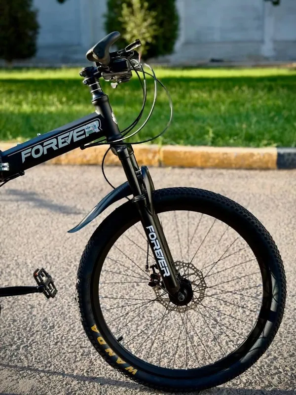 Новый велосипед FOREVER двух подвесный 3