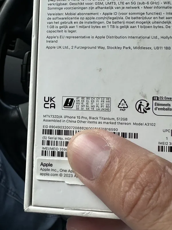 Iphone 15 Pro Black 512 ГБ 6