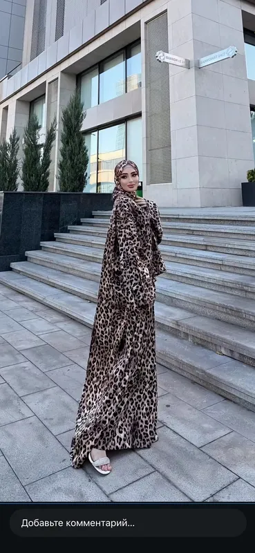 ABAYA+Sharfi bilan 1