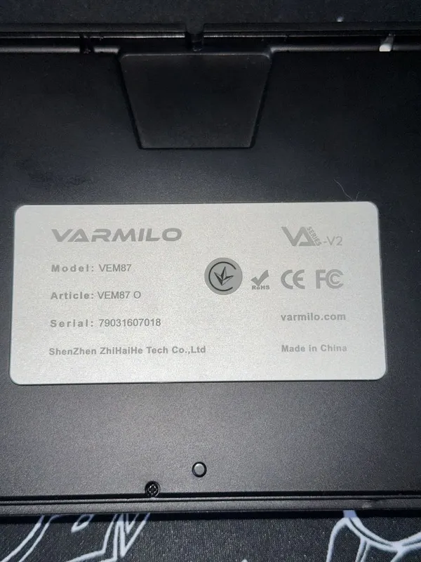 Varmilo MA87M V2 CMYK, EC Sakura V2 — фото 3