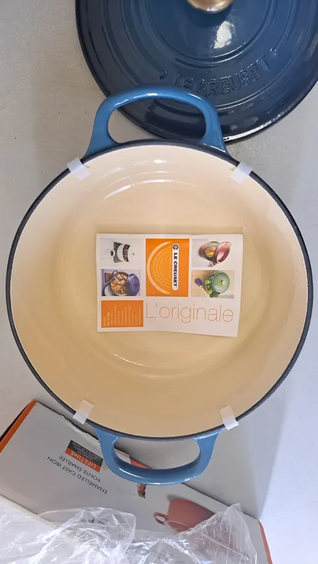 чугунный казан 4,2 л. Le Creuset France 8