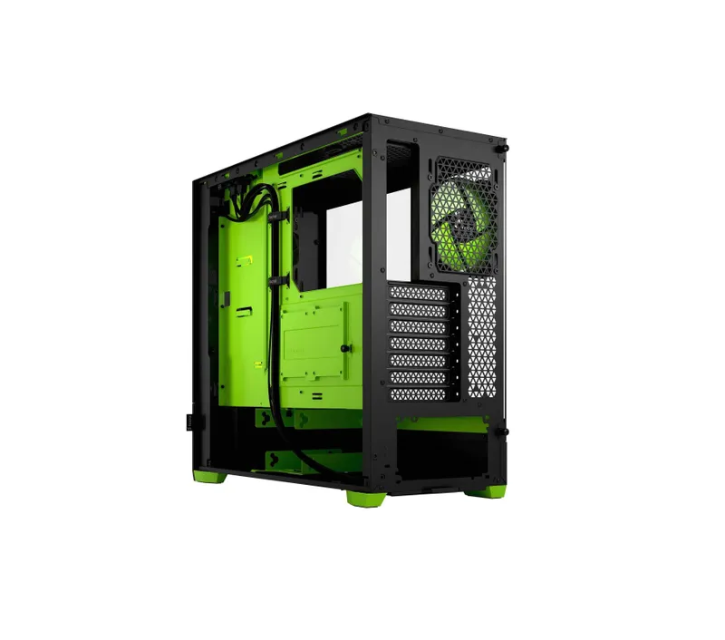 ^Fractal Design Pop Air RGB-Green Core TG Clear Tint korpusi 7