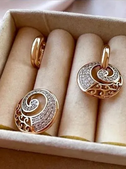 Ювелирный комплект украшений 585 RG (Rose Gold) 6