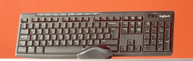 Logitech simsiz klaviatura va sichqoncha to‘plami 2