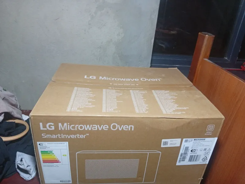 LG mikravalnovka yengi ochilmagan sotiladi 2