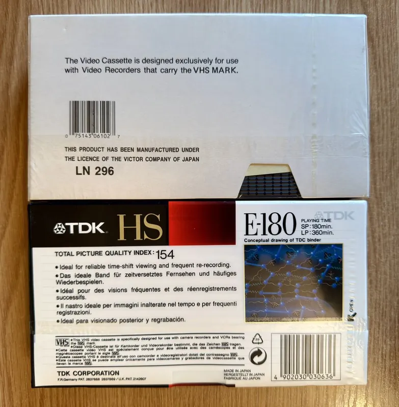 Продам Японские новые видео-кассеты “VHS” — фото 3