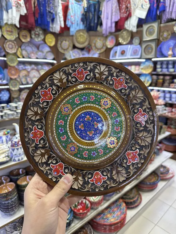 Tabiiy yong‘oq daraxtidan yasalgan, qo‘l mehnati bilan ishlangan — фото 4