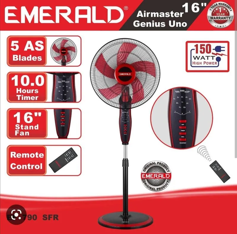 Emerald EK7916SFR вентилятор. Качество отличное.