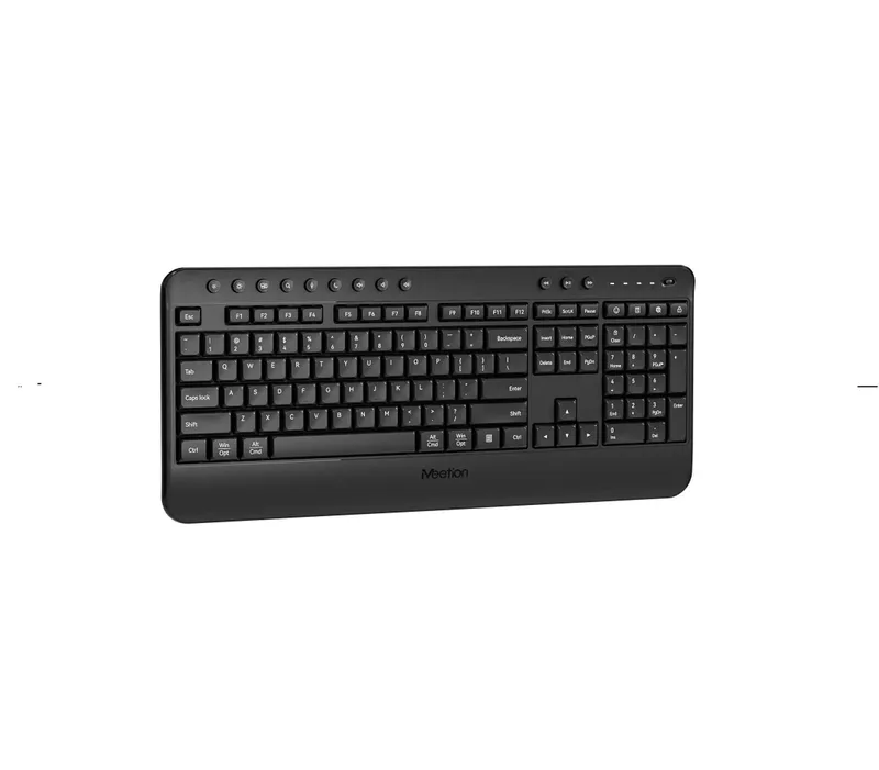 ! Беспроводная клавиатура Meetion BTK5000 Black — фото 2